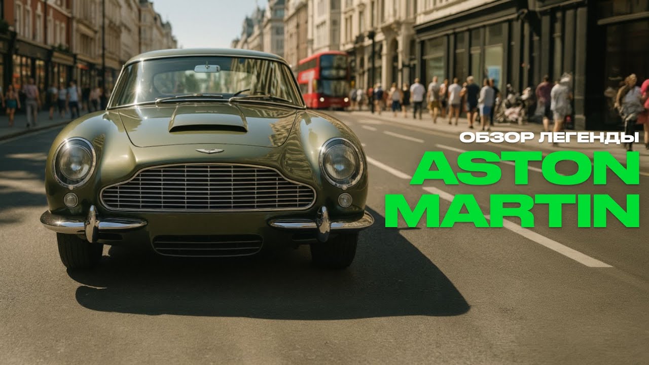 Обзор легенды — Aston Martin DB6 | Икона стиля и британской мощности 🚘🇬🇧