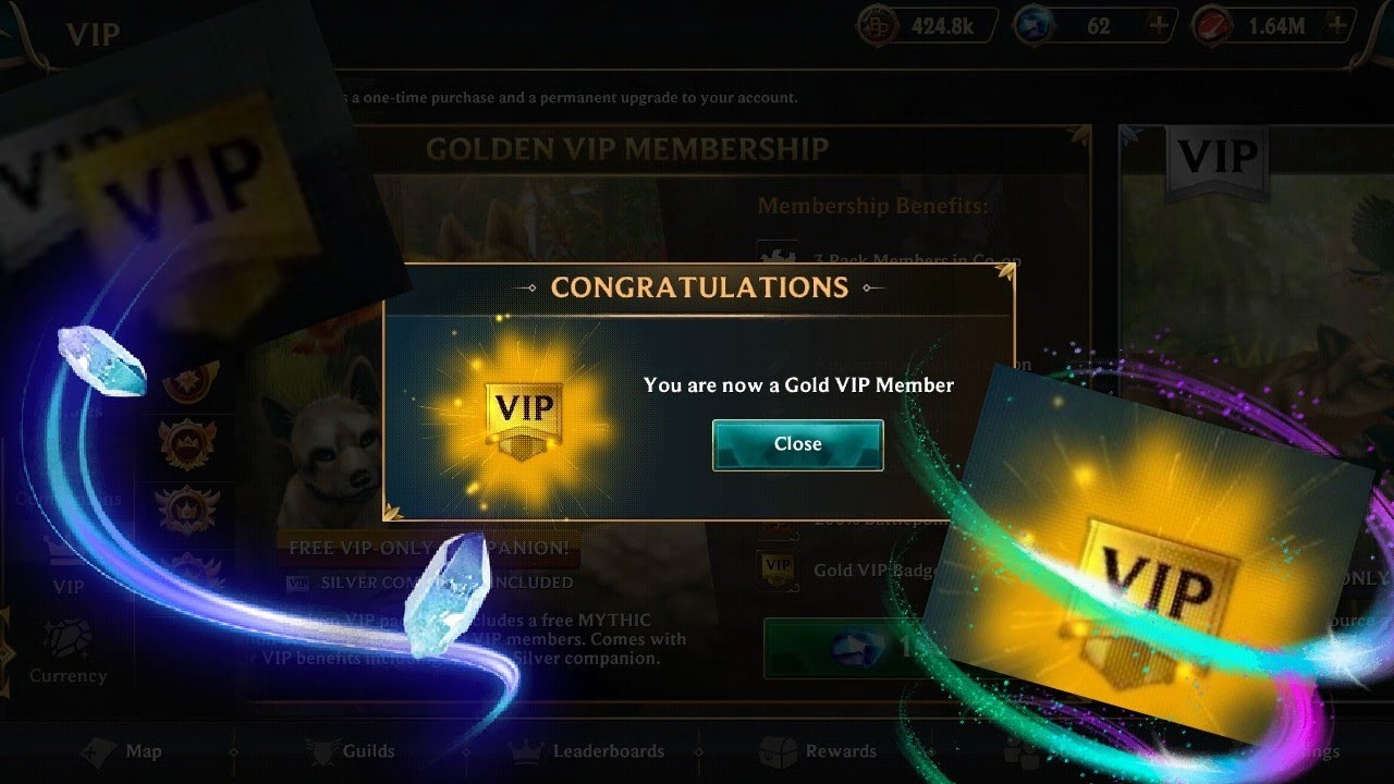 Getting the Gold VIP!  [Wolf Tales]