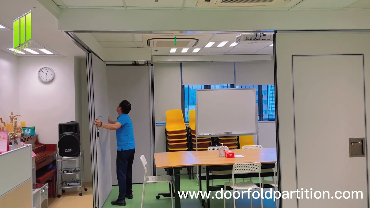 How to Create a Perfect Sound Insulation Training Room? Doorfold Sound Proof Movable Walls Can Do It