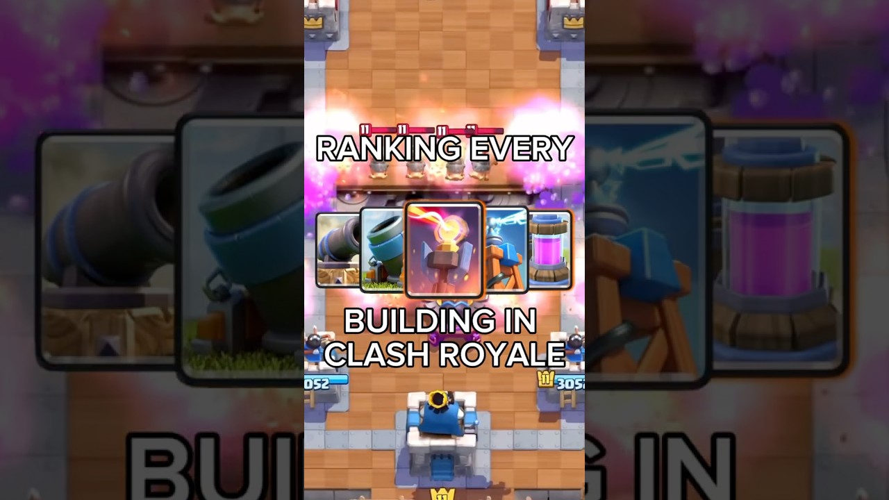 Ranking Every BUILDING In CLASH ROYALE‼️‼️ #clashroyale #clah #gaming #clashofclans #supercell #crl