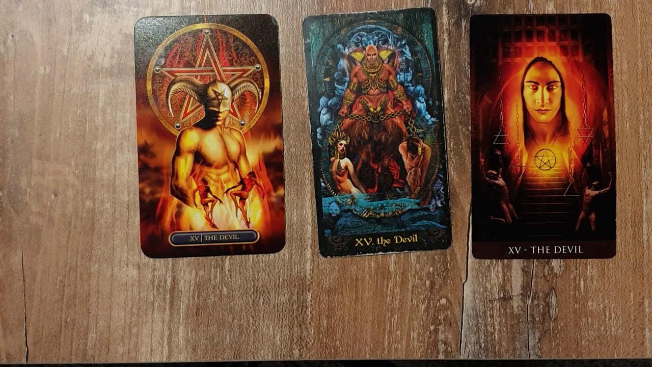 TUTORIAL TAROT # EL DIABLO #