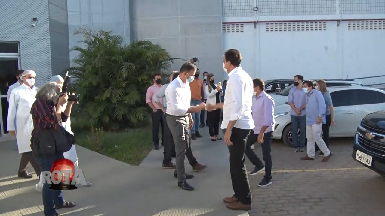 GOVERNADOR CAMILO SANTANA VISITA A FARMACE EM JUAZEIRO DO NORTE