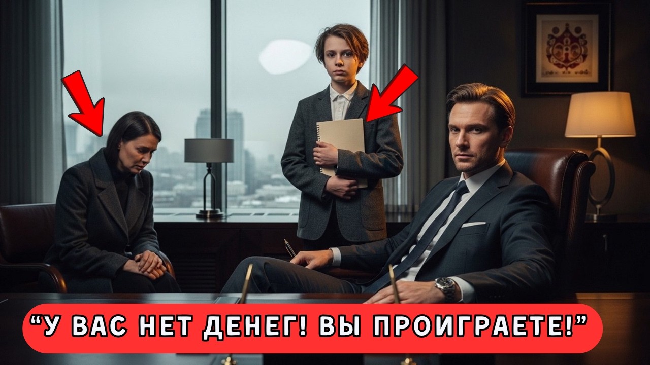 У вас нет $50,000 на адвоката, ВЫ ПРОИГРАЕТЕ — сказал юрист вдове. Её 16-летний сын ВЫИГРАЛ ДЕЛО САМ