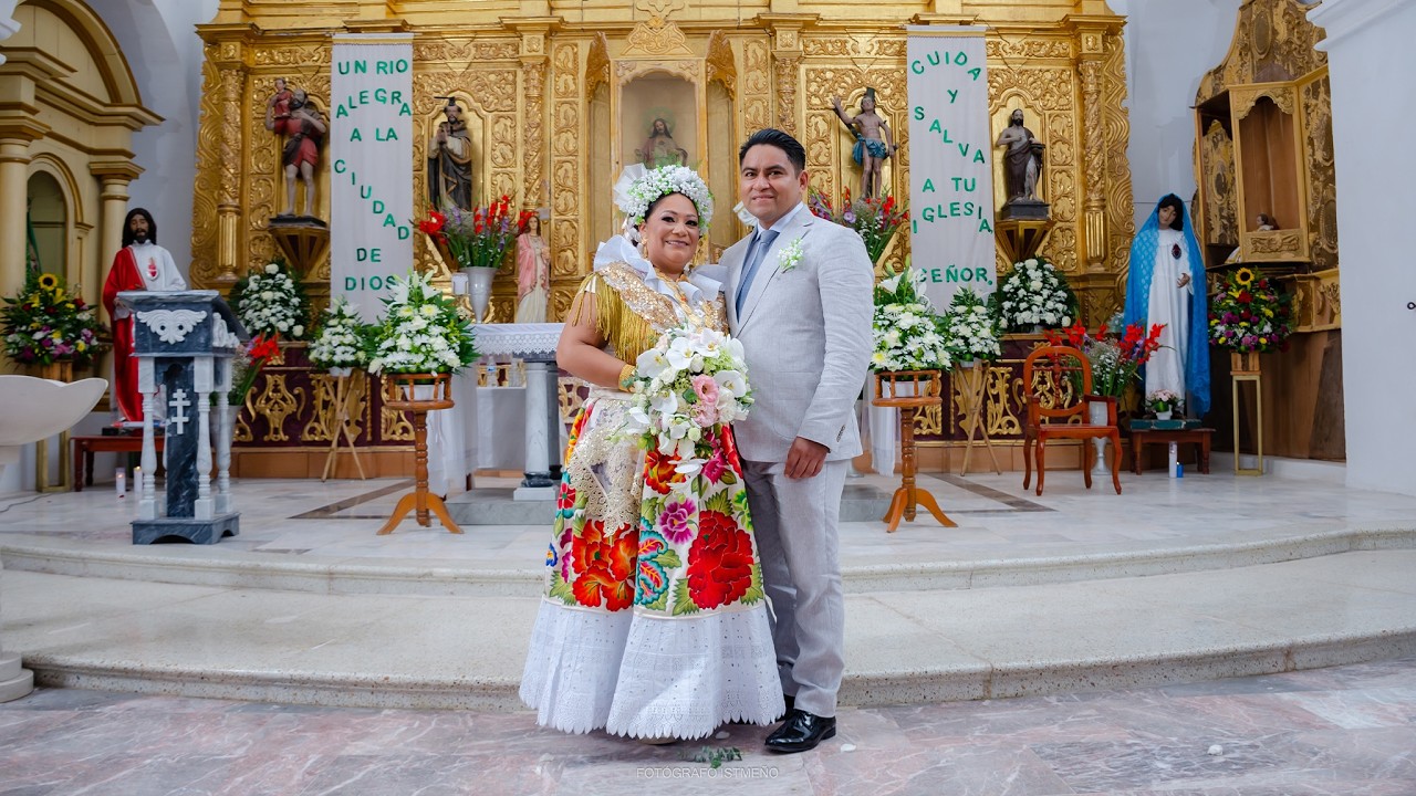 ADAN Y SAGRARIO BODA JUCHITAN OAXACA