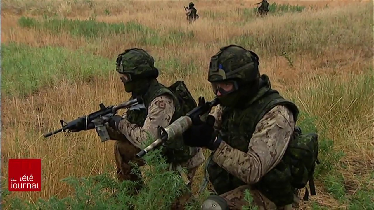 Relations entre soldats canadiens et  motards criminels