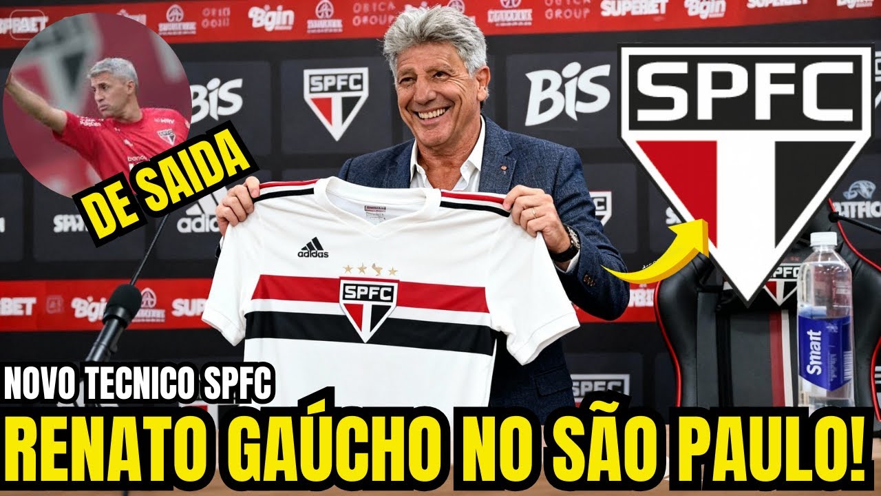 URGENTE: RENATO GAÚCHO NO SÃO PAULO EM 2026? BASTIDORES DA NEGOCIAÇÃO DO SÉCULO! CONFIRA!