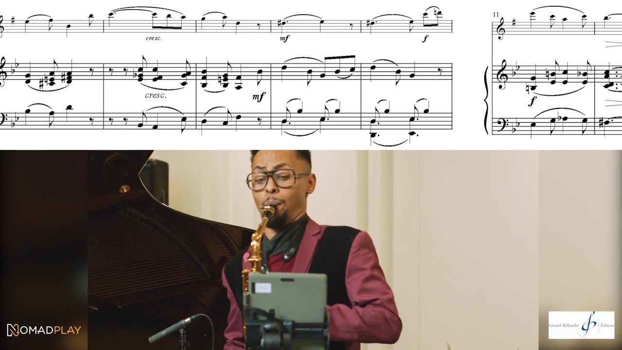 En reflets à 2... dans le style de Schumann | Janin | Paul-Fathi Lacombe, 🎷 & Charles Heisser