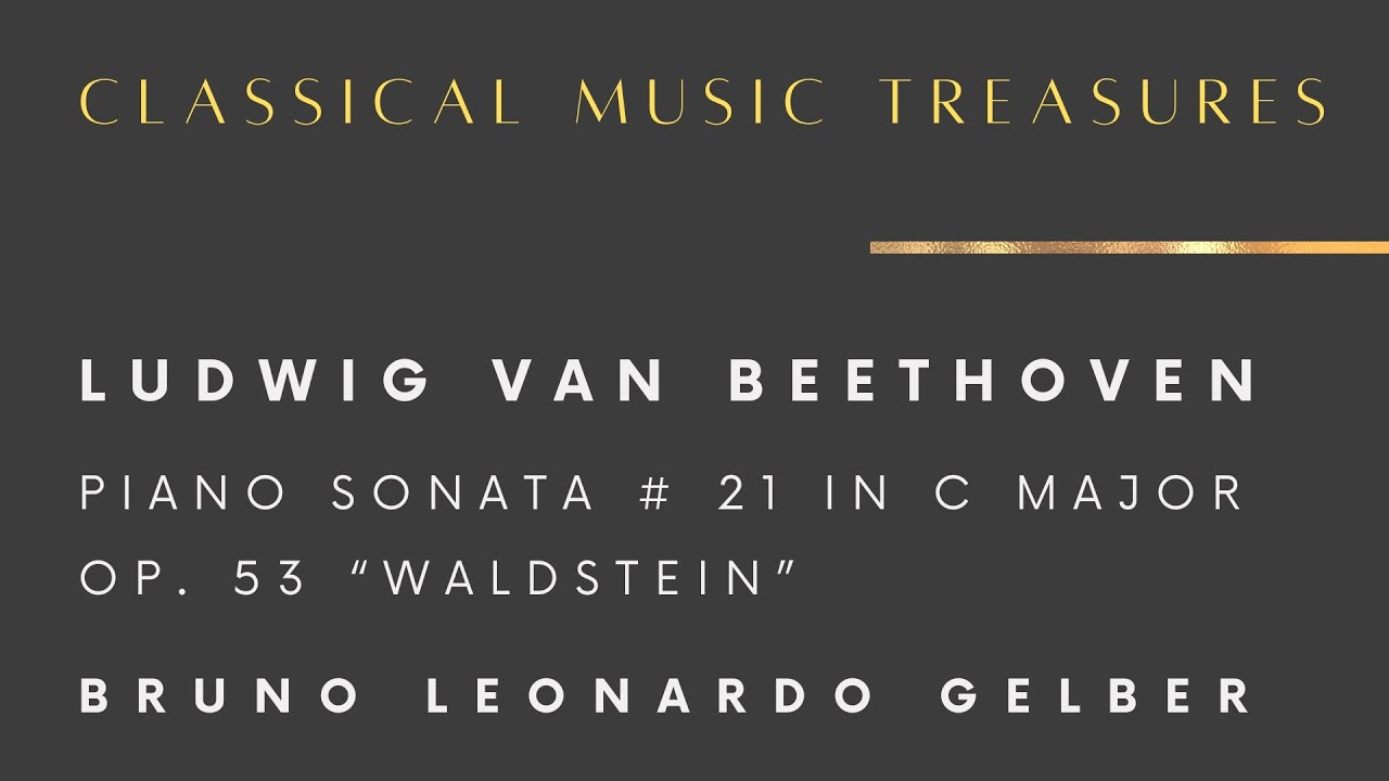Bruno Leonardo Gelber / Beethoven “Waldstein” Sonata / Barcelona