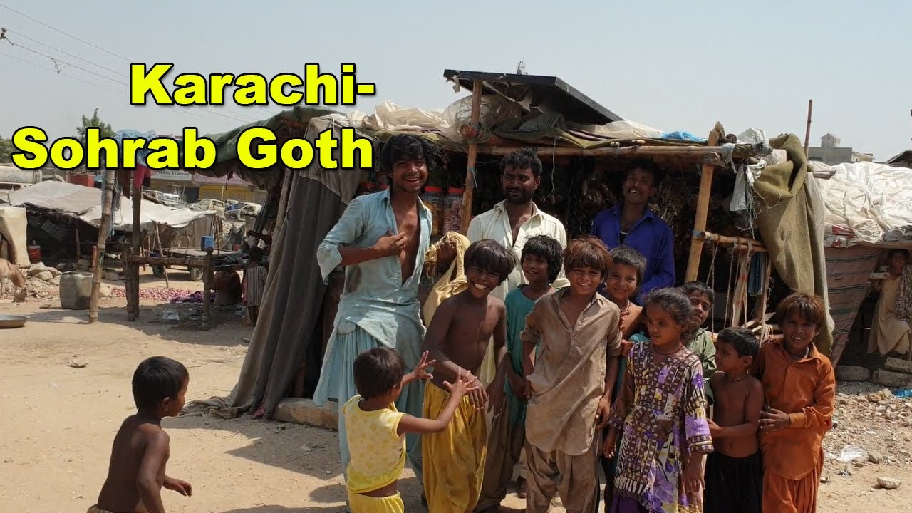 Jhugian | Slum Area | Poor Living | Poverty | Sohrab Goth | Karachi | Pakistan | Adeel Jamil