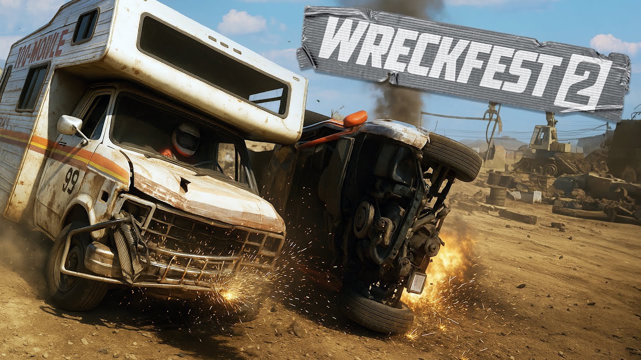 The NEW RV In Wreckfest 2 Multiplayer Is An ABSOLUTE BEAST!