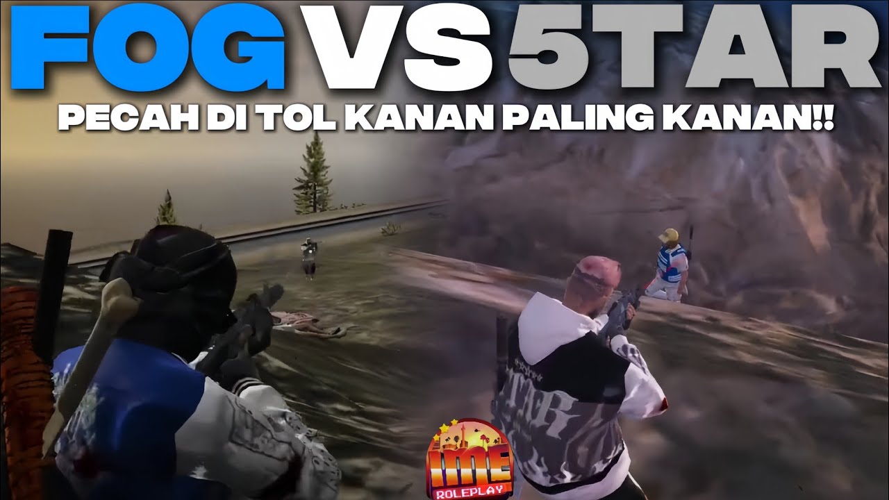 FOG VS 5TAR - PECAH DI TOL KANAN PALING KANAN!! | #fog969 #5tar #imeroleplay #imerp #gta #roleplay
