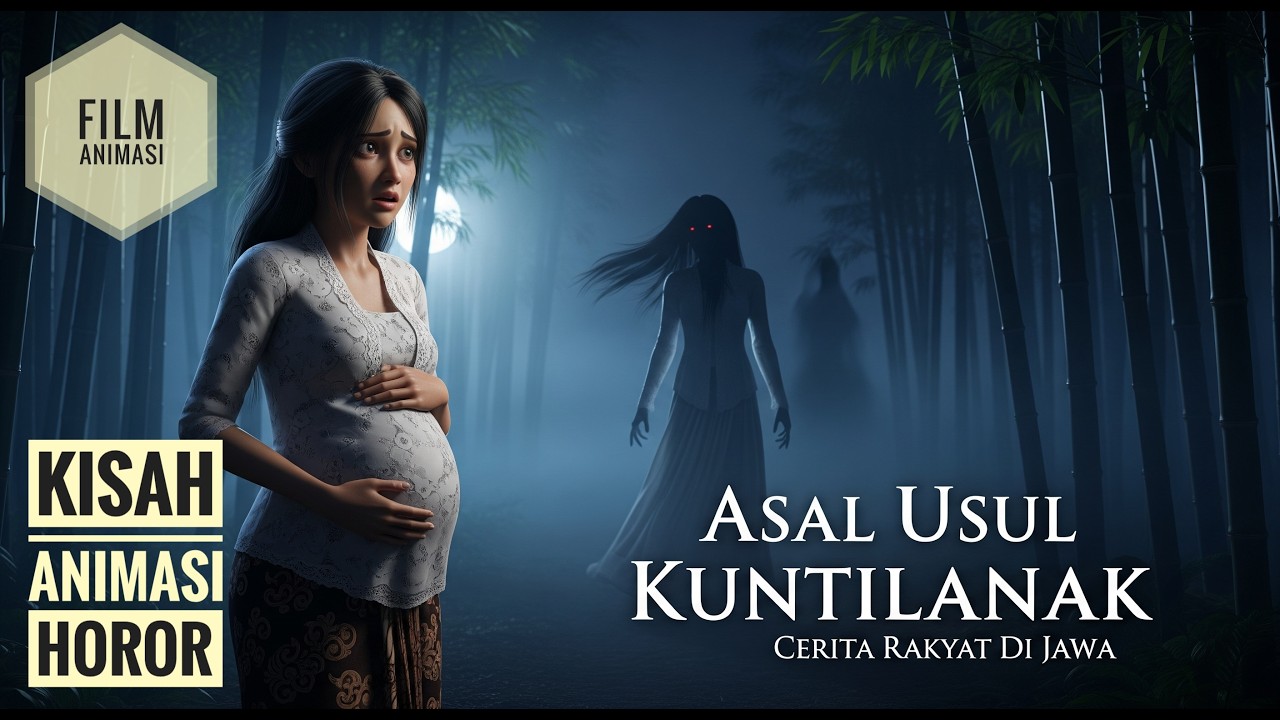 Asal Usul Kuntilanak | Film Animasi Horor Indonesia | Cerita Rakyat Legenda Nusantara 