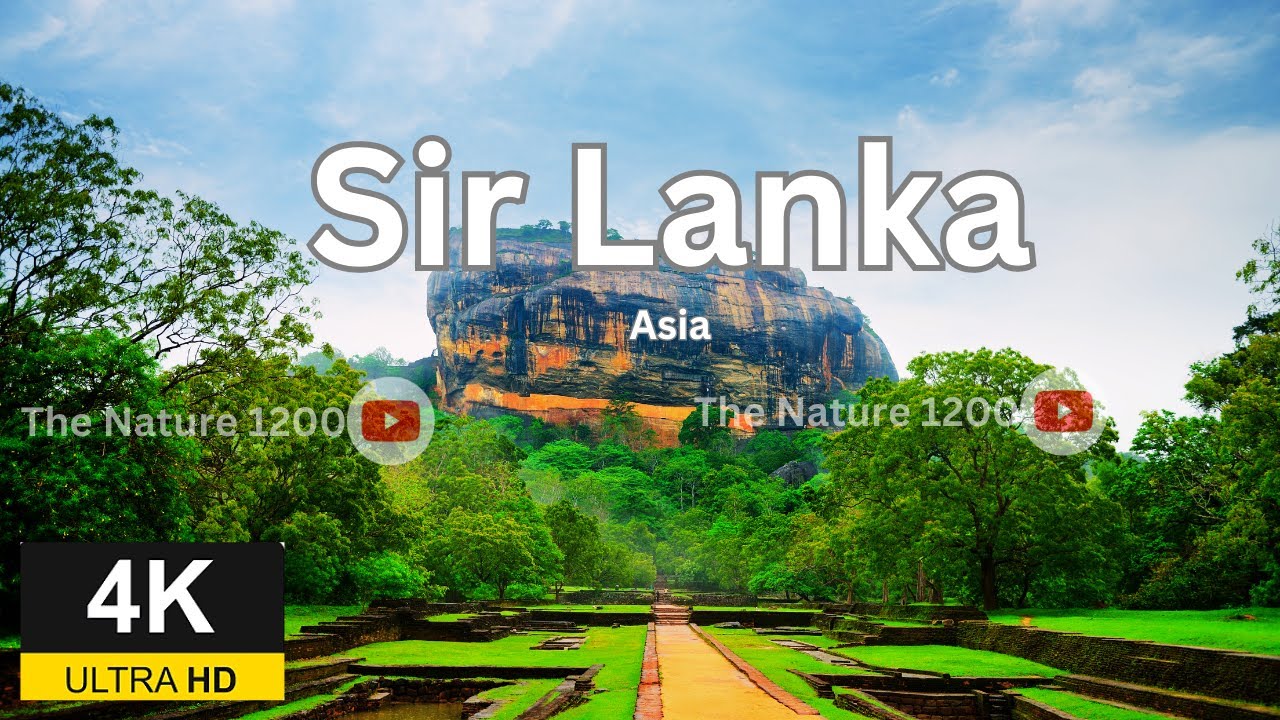 SRI LANKA 4K UHD🥰Relaxing Music With Beautiful Nature Videos😍#4k #srilanka #lanka