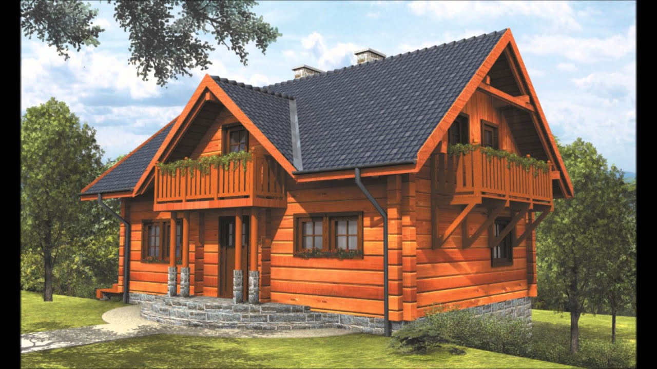 Typové projekty pro stavby ze dřeva - roubenky - dřevostavby
