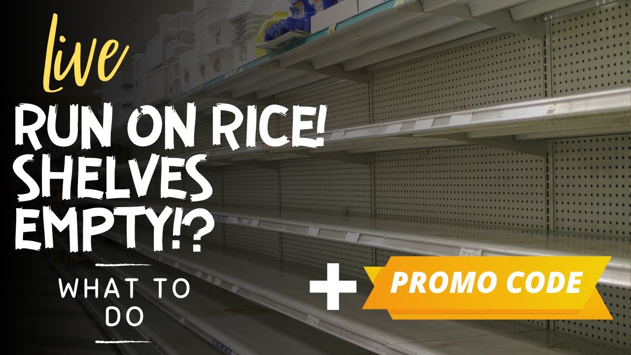 Let's Talk About the Rice Shortage | India Bans Rice Exports | How to Stock Up on Grains