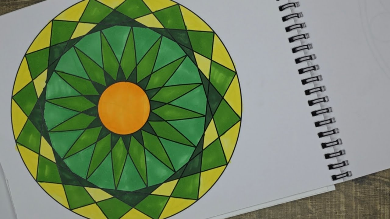 Relaxing Mandala Coloring Session 🎨 | S7 |@ColorWithMeOfficial24 | #adultcoloring#mandala 
