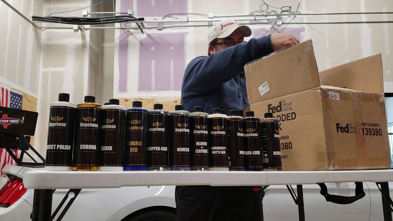 Stock Order Mail Call #1 - Angelwax