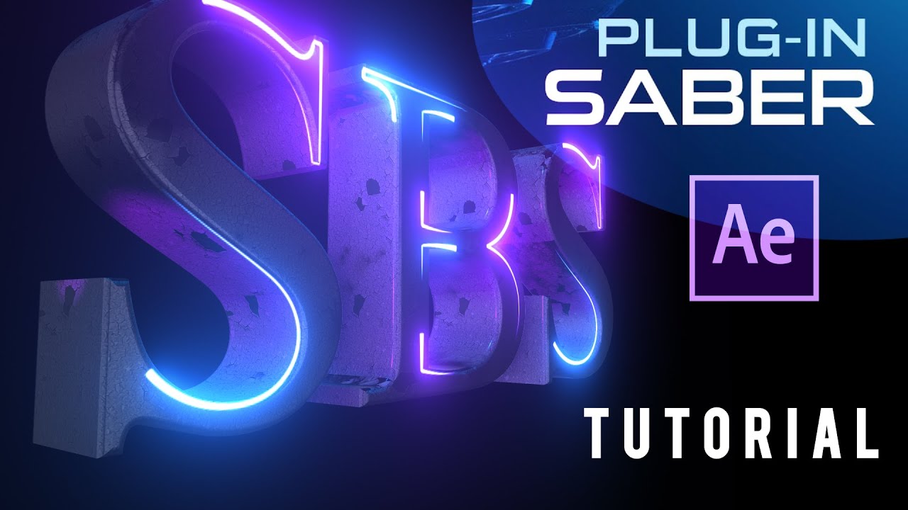 Video copilot Saber Tutorial with Element 3D |