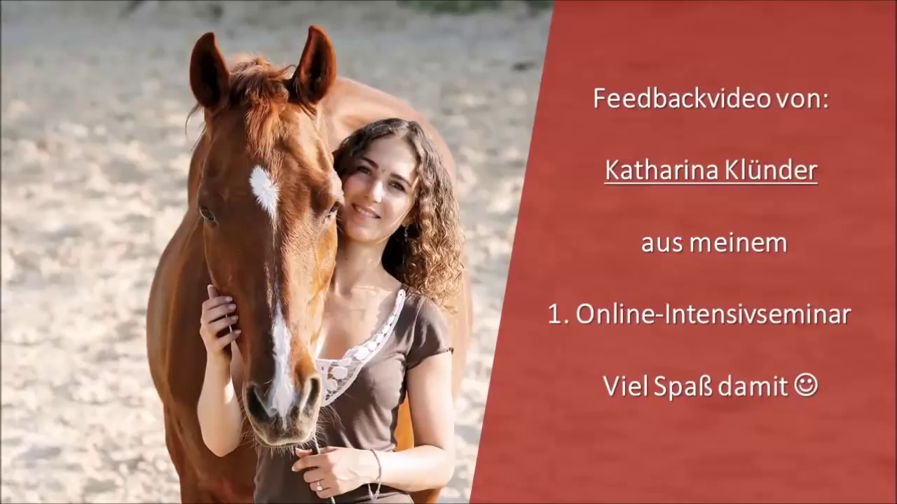 Feedback-Video aus dem 1. Online-Seminar Freiheitsdressur