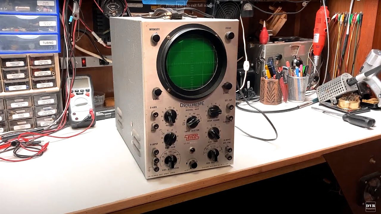 EICO 460 - 1st Power Up In 37 Years