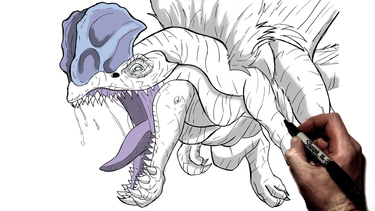 How To Draw Fulgur Anjanath | Step By Step | Monster Hunter World