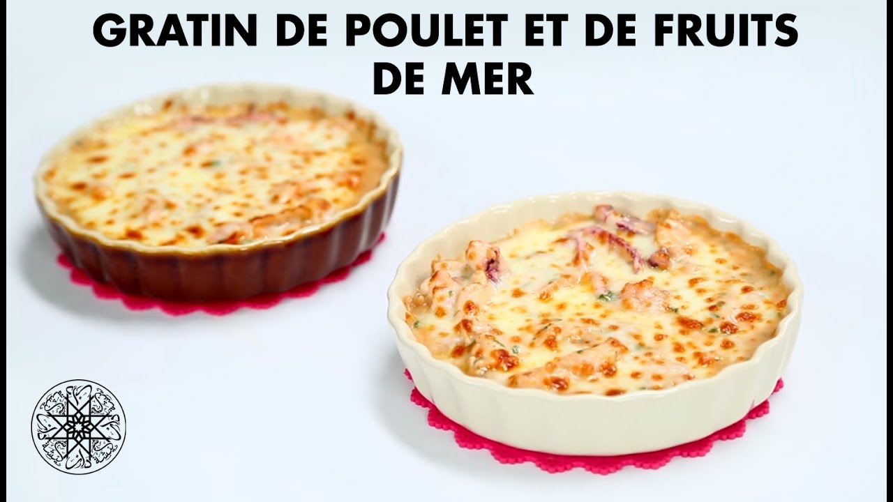 Choumicha : Gratin de Poulet et de Fruits de Mer | شميشة : كراتان الدجاج و فواكه البحر