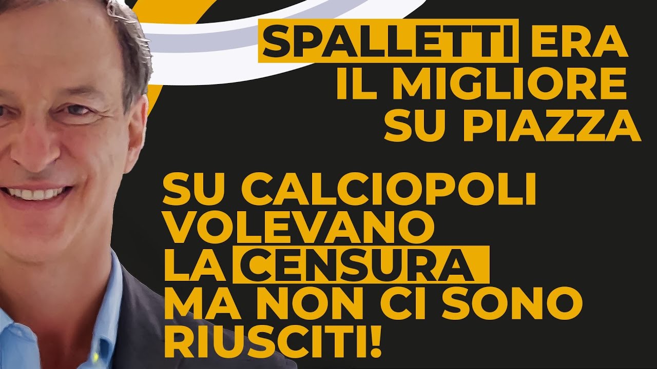 RAVEZZANI SHOW: SPALLETTI OTTIMA SCELTA, DOCUMENTARIO CALCIOPOLI &egrave; ONLINE: MASSACRATA SOLO la JUVE!