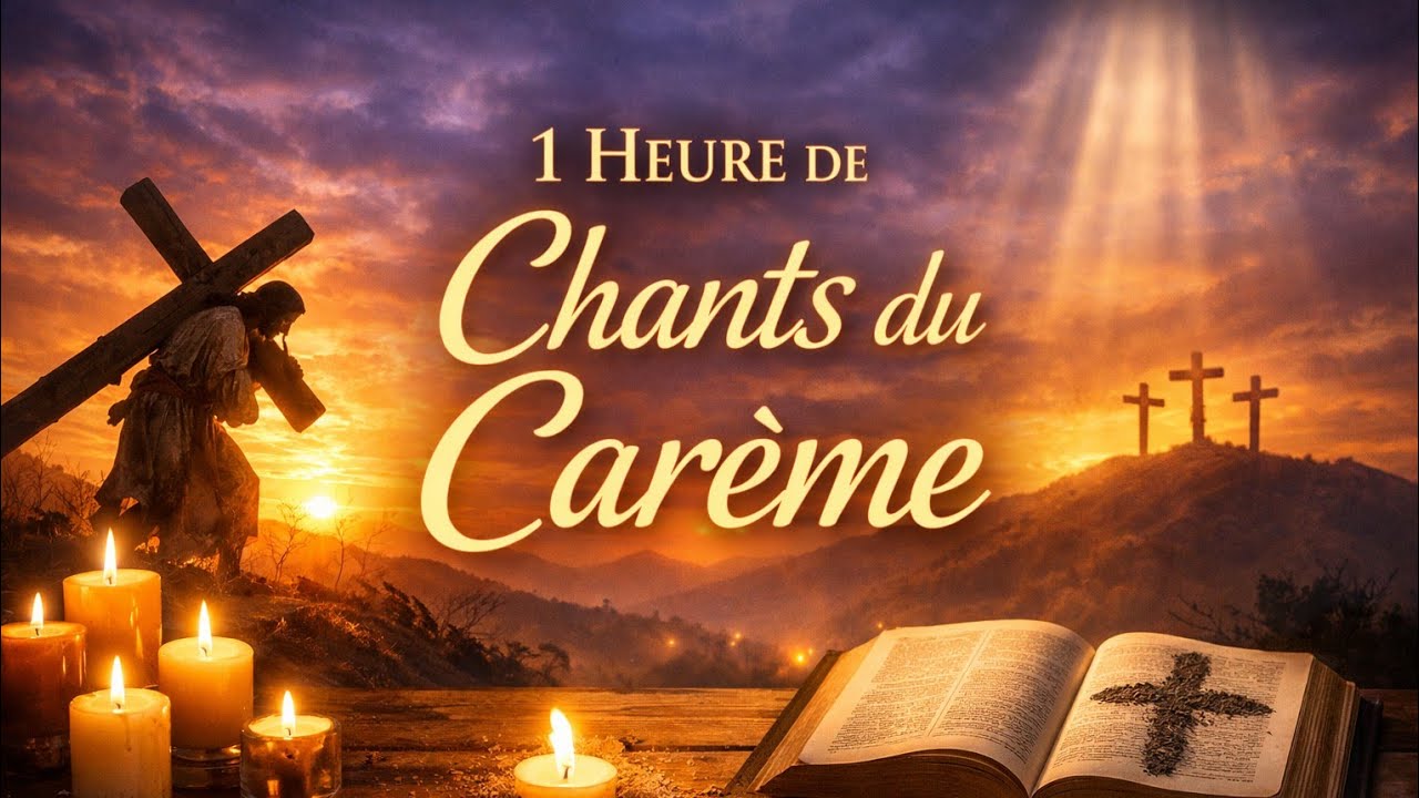 1 heure de temps dans la présence du seigneur : meilleurs compilation des chants de carême 