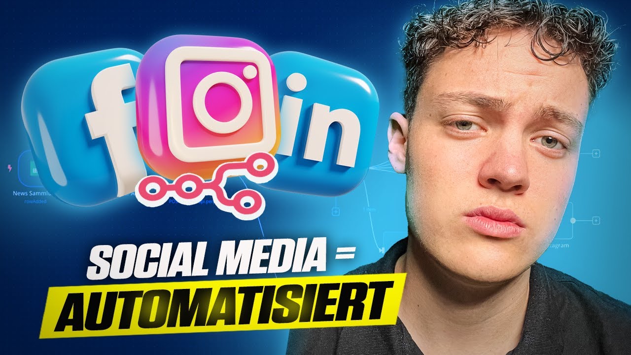 Social Media mit n8n Agent KOMPLETT AUTOMATISIEREN - n8n Deutsch