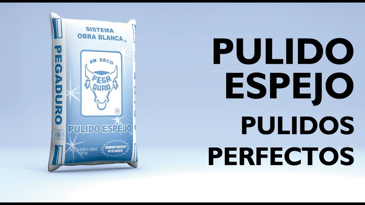 Pulido Espejo PEGADURO