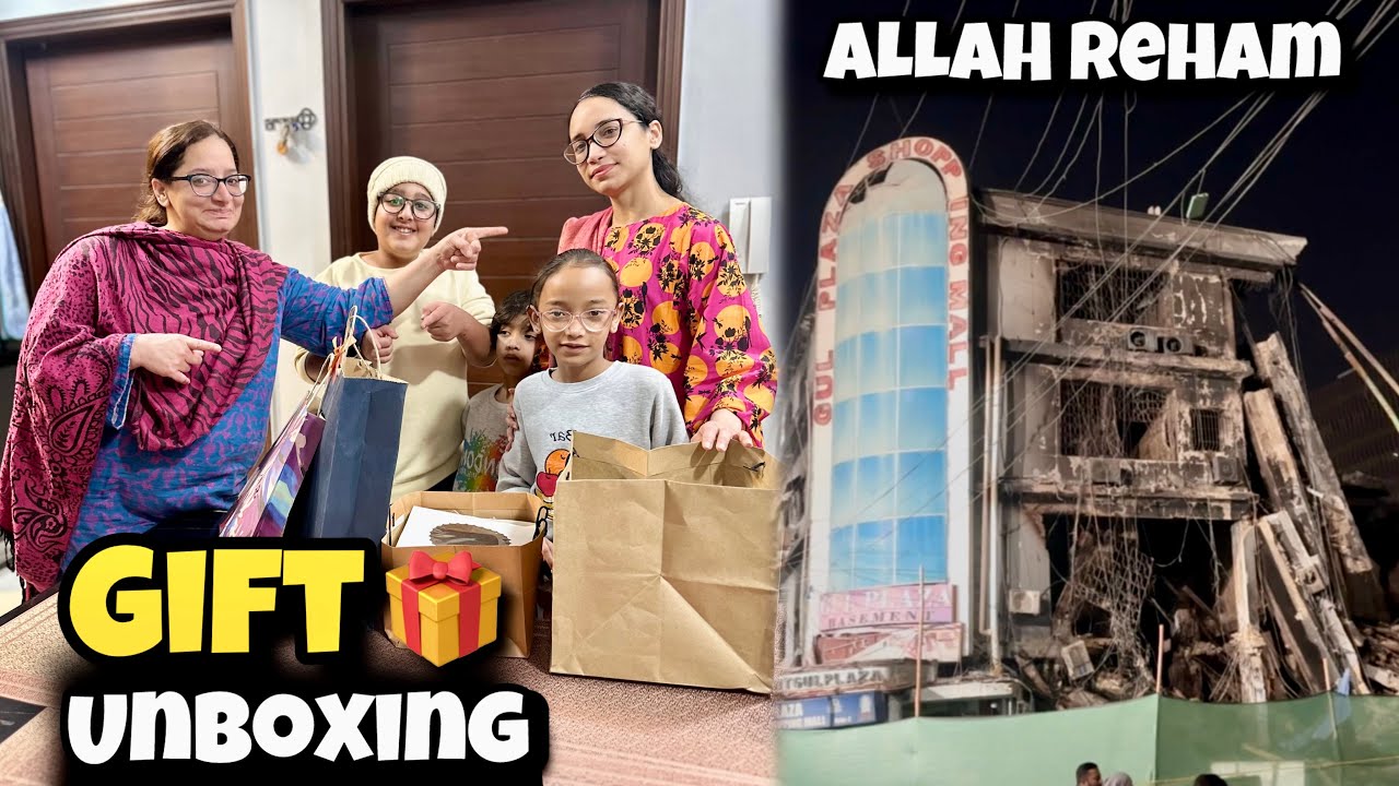 Special Gifts From Karachi Subscribers🎁 Recent Situation Of Gul Plaza🥹 @hinaasifvlogs7759 