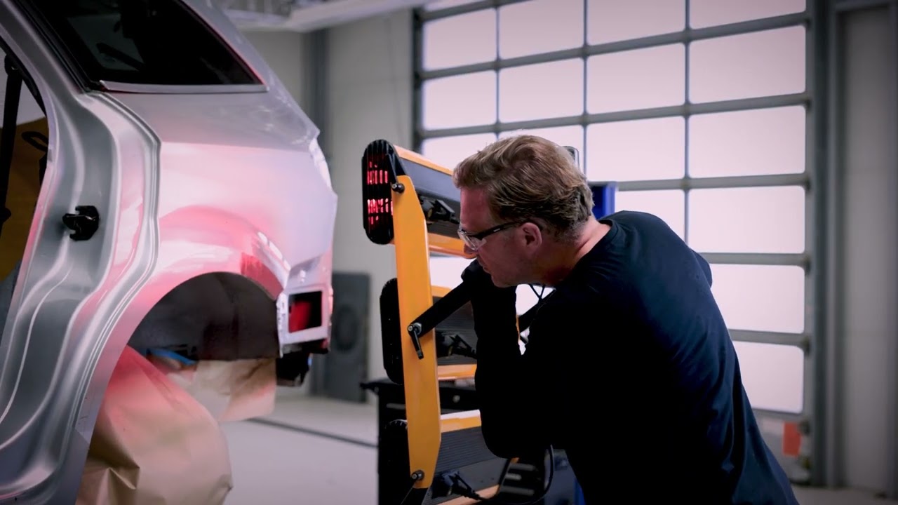 Learn how to repair a side panel using Teroson EP 5020 TR