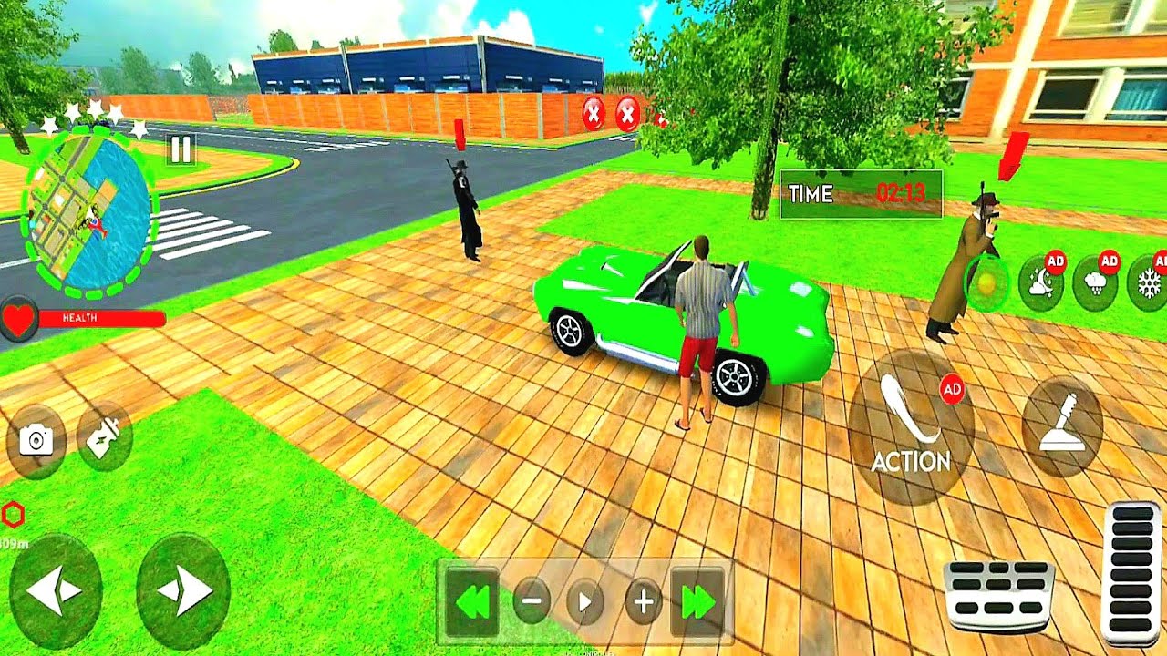 🔥 Mengemudi Mobil Klasik, Mobil Balap, Mobil Tank Tempur - Game Mafia Kejahatan Gangster Kota 🚗💨