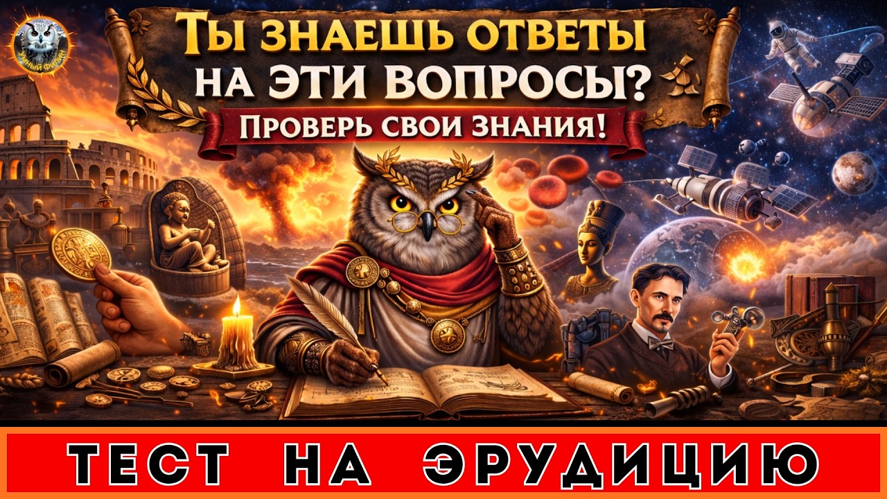 Как построить чертоги разума? Улетная викторина на интеллект!