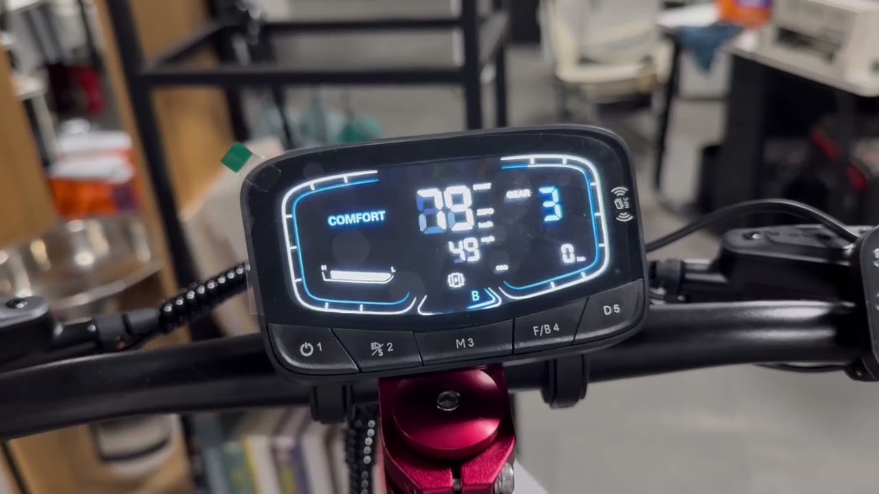 How to set the speed limit of BOYUEDA S5-11/Q7 PRO MAX to 25km/h(LY 810 Display)
