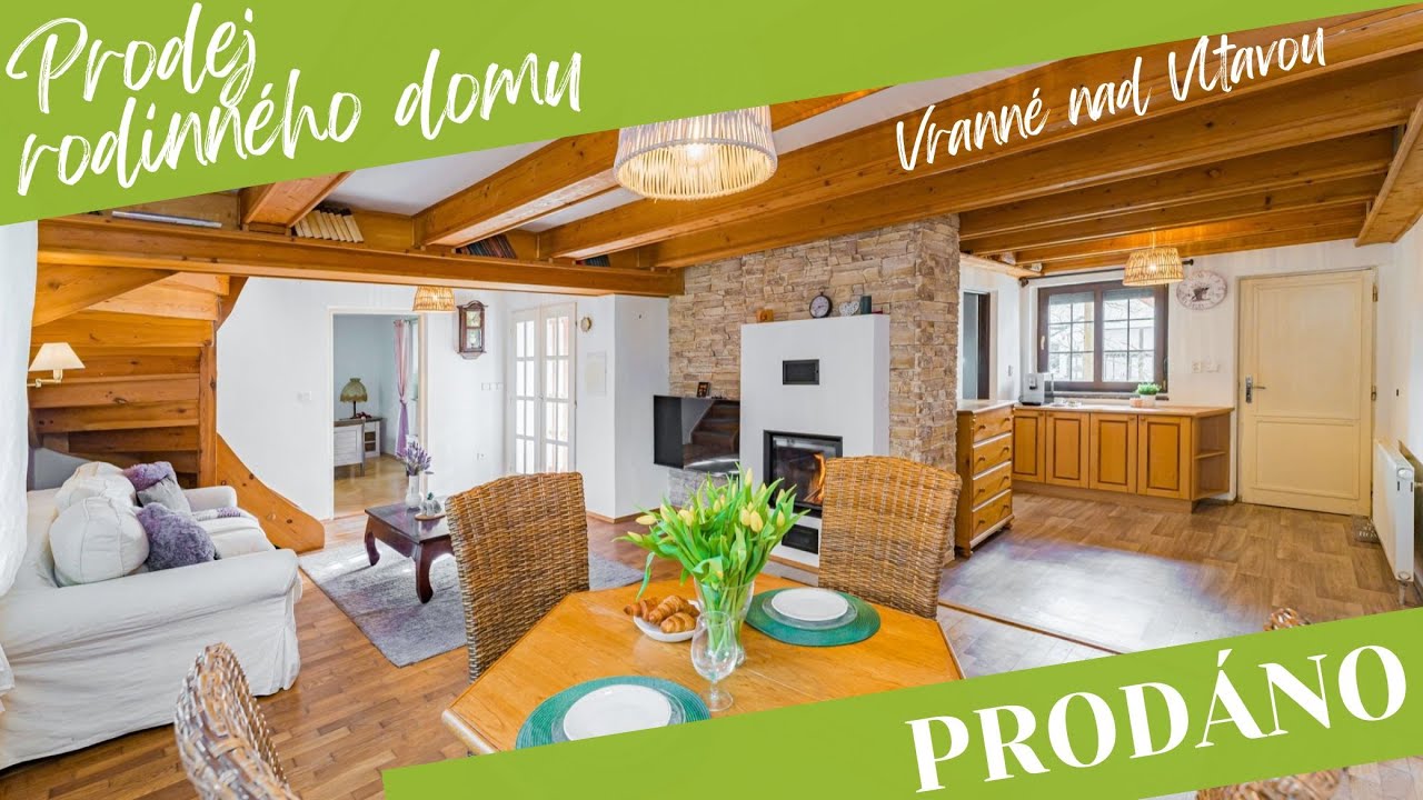 PRODÁNO. Prodej jedinečného rodinného domu