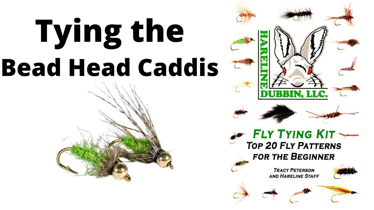 Fly Tying the Bead Head Caddis - Hareline Fly Tying Material Kit