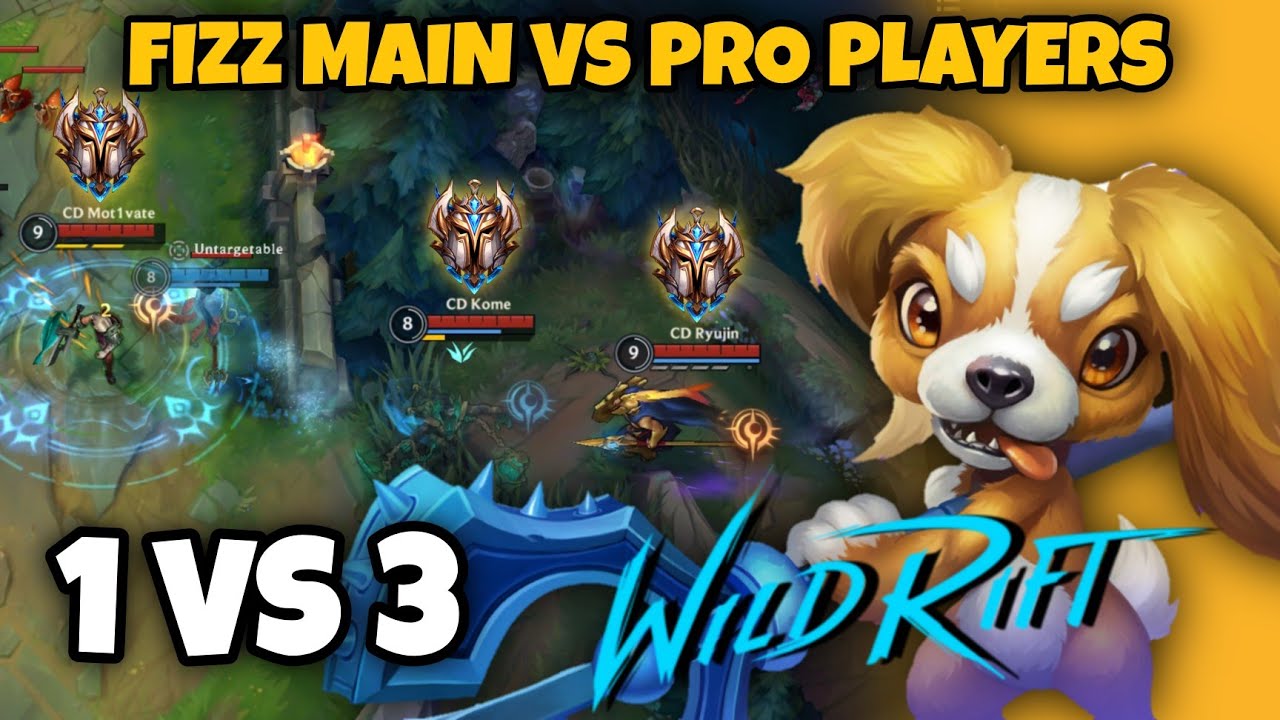 Fizz Main vs Challenger Pro Players | Wild Rift