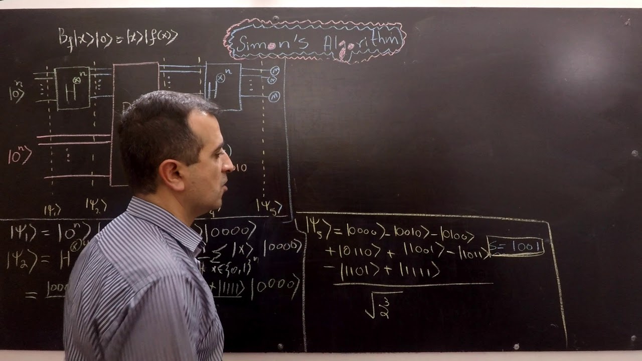 Quantum Computing: Example of Simon's Algorithm (Part 3/3)