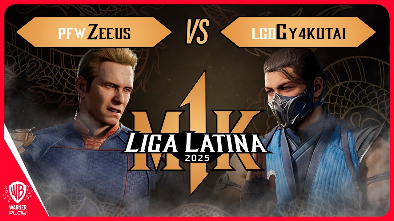 Zeeus x Gy4kutai - Semifinal da Liga Latina 2025 de Mortal Kombat 1 - Etapa 1