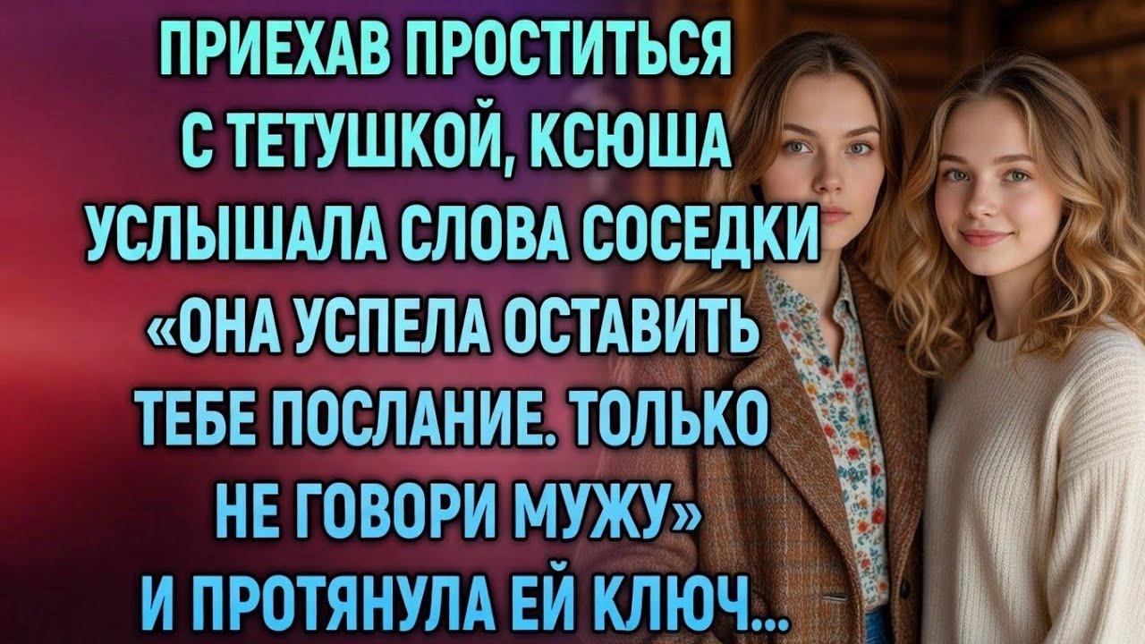 Приехала на похороны тёти… Но соседка прошептала то, что изменило всё