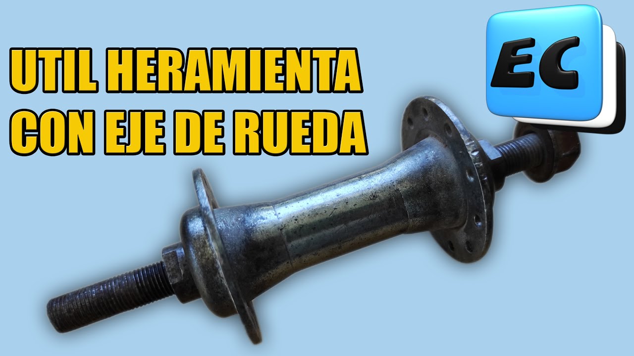 😵😵  INCREIBLE HERRAMIENTA CON UN EJE DE RUEDA DE BICICLETA #juntamugre