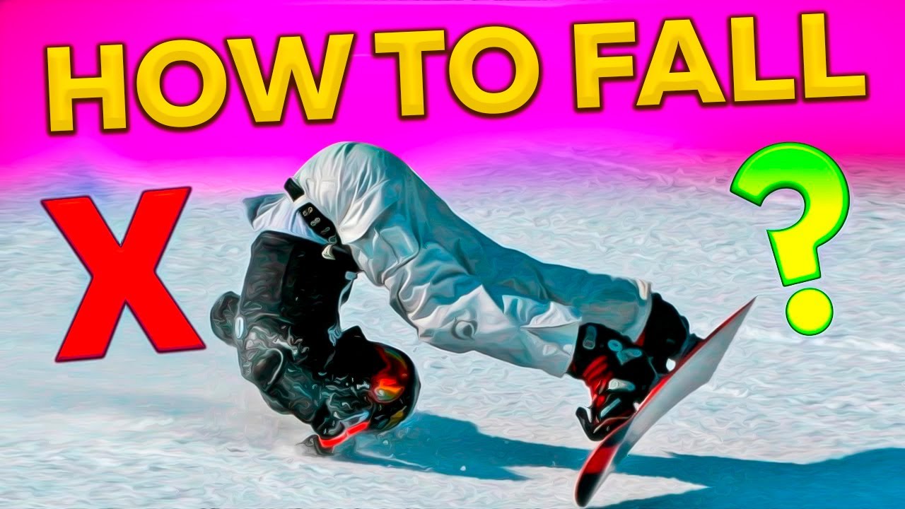 The best way to fall on a snowboard | How to Fall on a Snowboard