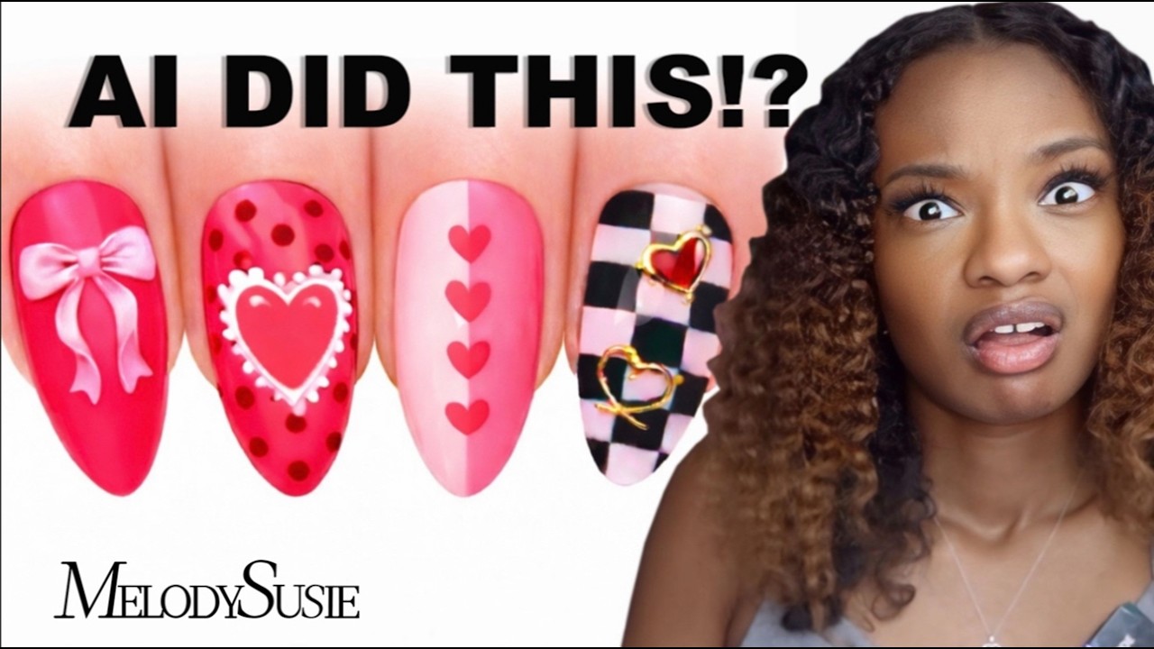 AI Designed These Nails?! 🤯 | MelodySusie Plant-Based Gel Nail Tutorial