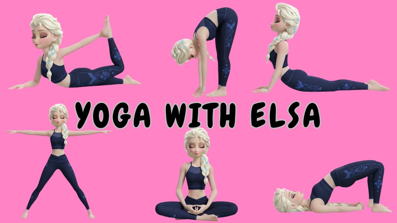 Frozen Kids Yoga | Yoga for Children | Yoga for Health | Easy Basics
