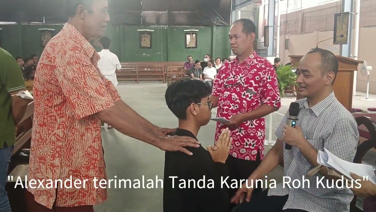 Tata Cara Penerimaan Krisma 2023 | Gereja Santo Paulus Pringgolayan