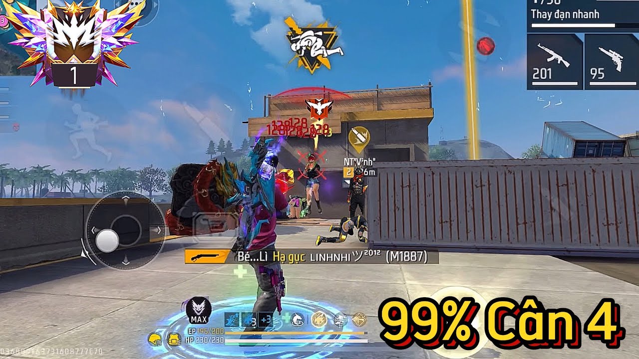 HighLight 99% Cân 4 Rank 150⭐️ ☠️ | LQT FF