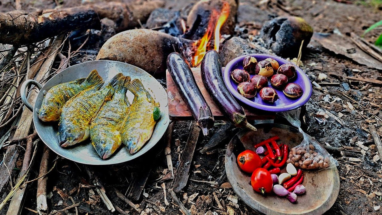 BOTRAM BARENG DI PONDOK SAWAH❗️IKAN NILA SAMBAL PECEL JENGKOL DAN TERONG GORENG