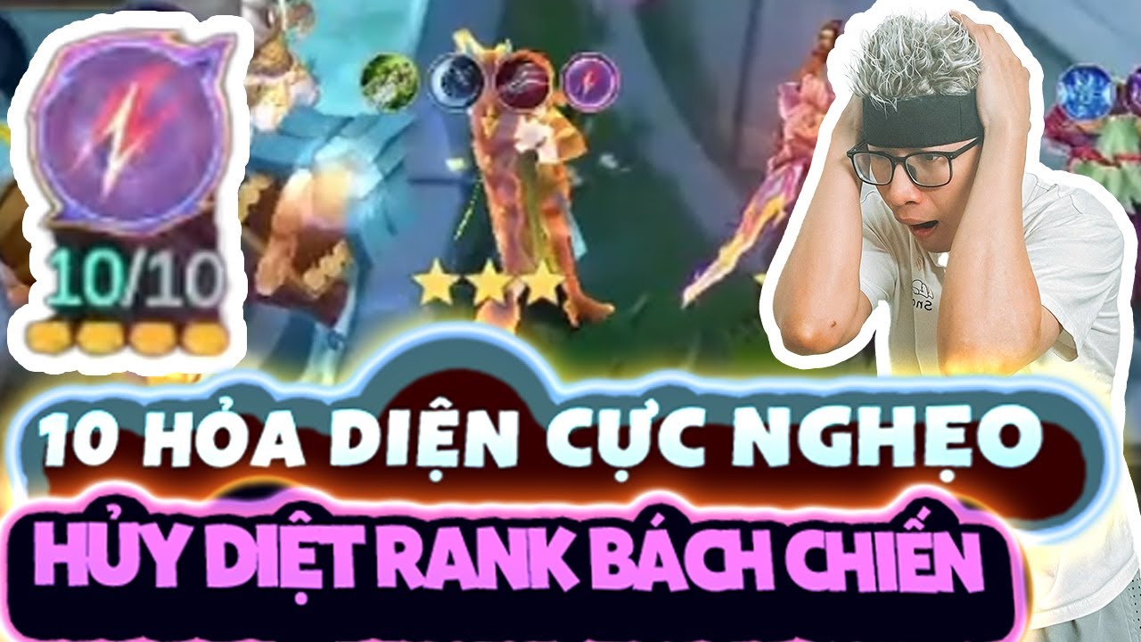 MCGG | 10 HỎA DIỆN CỰC NGHẸO | HỦY DIỆT RANK BÁCH CHIẾN ĐẦU MÙA #MCGG #MAGICCHESSGOGO #SLY #TOPMO