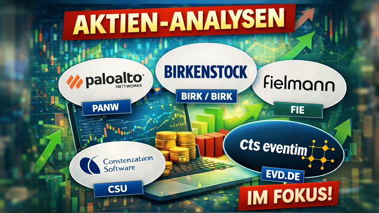 LIVE Aktienanalyse: AstraZeneca · CTS Eventim · Birkenstock · Fielmann + eure Chat-Wünsche